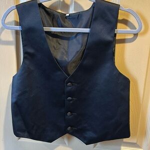 $5 in $25 bundle Boys tuxedo/suit vest black size 18